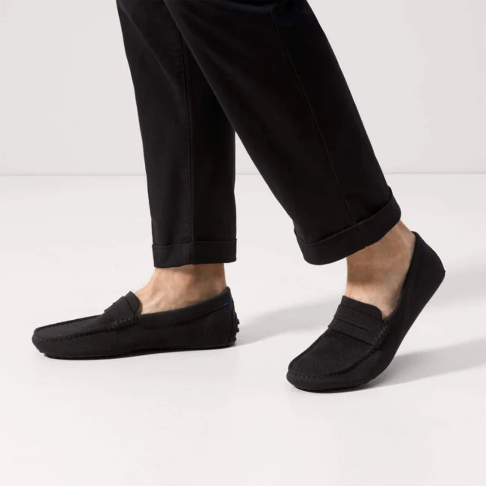 Rothys's The Driving Loafer Size 14 In Black